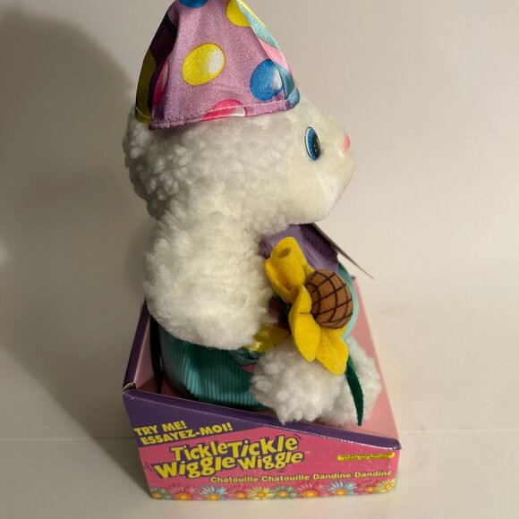 Tickle Tickle Wiggle Wiggle Bunny Rabbit Sunflower Peter Cottontail Musical - Picture 4 of 7